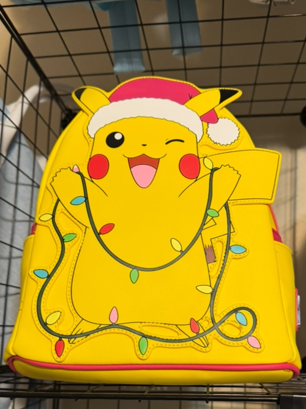 Pikachu Holiday light up  Loungefly Backpack NWT E26